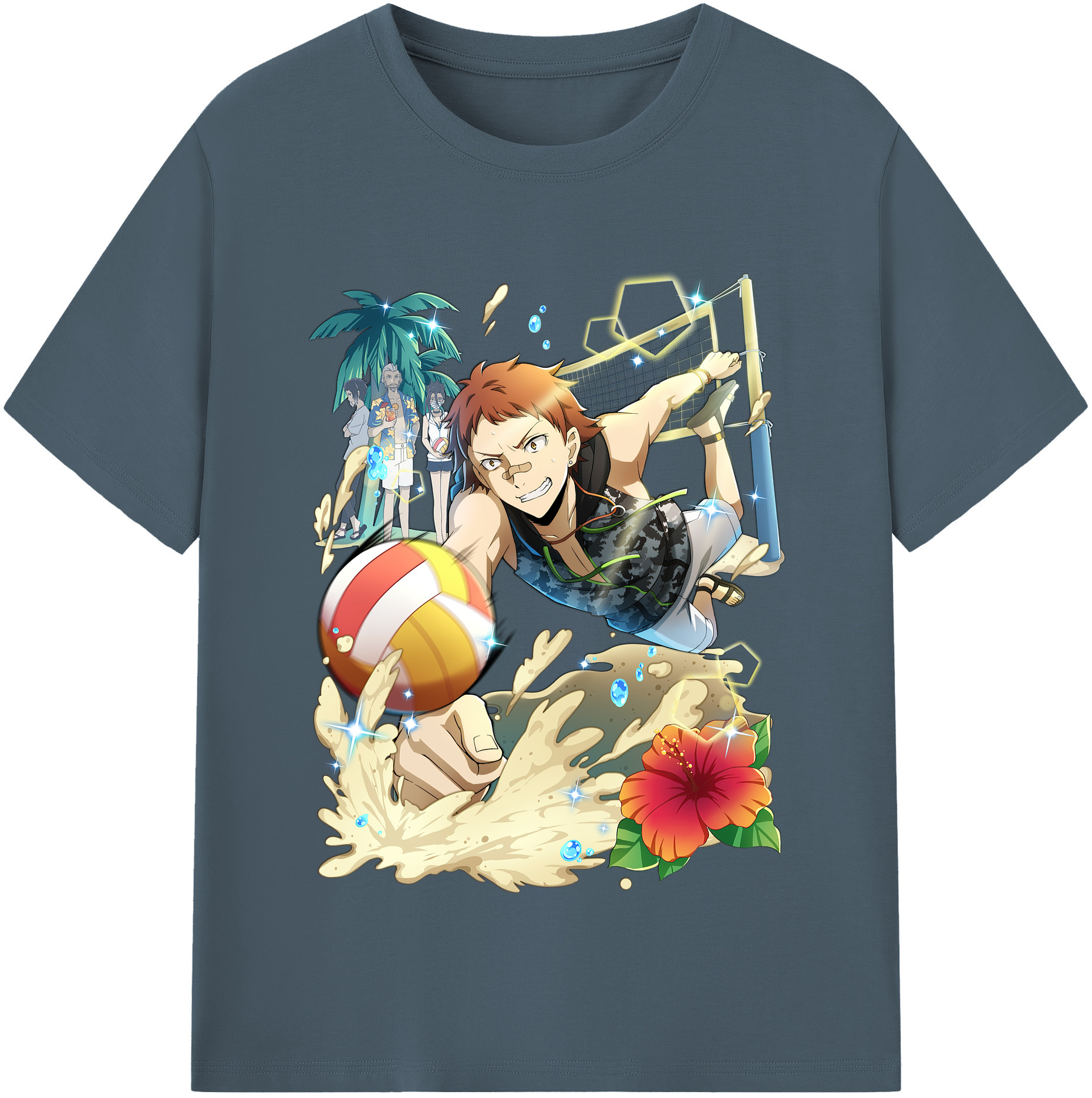 （画像用） 文豪ストレイドッグス Bungo Stray Dogs 綿100％半袖Tシャツ（フロントプリント）